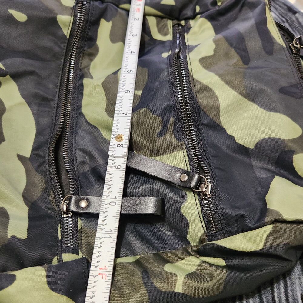 Camouflage backpack Green 13x12x5 Full Zip - Picture 4 of 12
